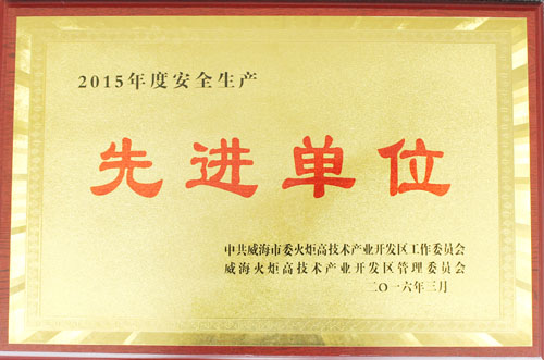 聯(lián)橋集團(tuán)獲“2015年度安全生產(chǎn)先進(jìn)單位”榮譽(yù)稱(chēng)號(hào)